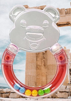DIVAGH BEARSILLICON-THEETH-A61 Teether(Multicolor)