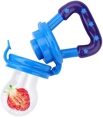 GREENPORT Silicone teethers with Nibbler Soother for Babies Fruit Feeder Nipple Pacifier Teether and Feeder(Fruit Nibbler)