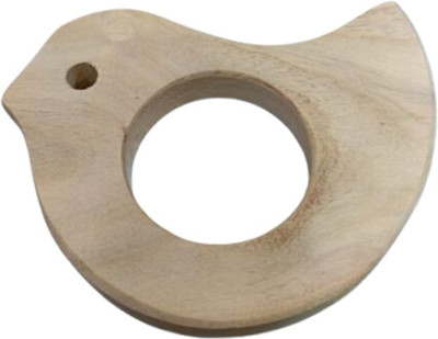 THE KID VENTURE Wooden Teether Sparrow For Baby Unique Design And Happy Teething Teether(Brown)