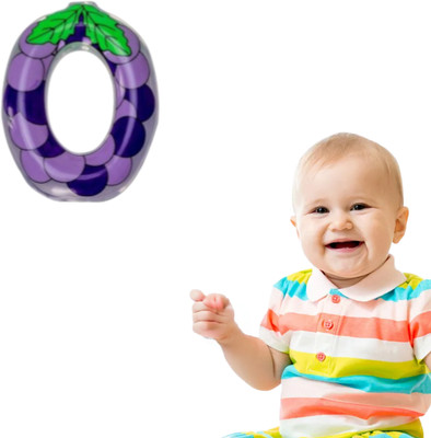 Bubblino Soft Water Teether – Gentle Cooling Gel Toy for Infant Teething Relief Teether and Feeder(Purple)