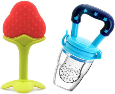 smilykid Nibbler Soother for Babies Fruit Feeder for Kids Teether and Feeder(Multicolor)