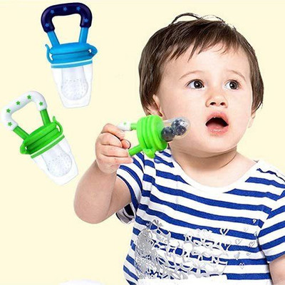 smilykid Silicone Baby Food and Fruit Feeder Cum Nibbler,Baby Honey Nipple(Pack of 2) Teether and Feeder(Multicolor)