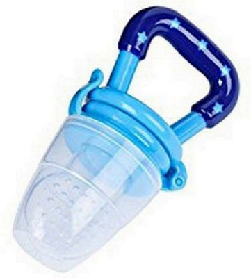 Chicbunny Baby fruit Feeder/BPA Free/Food Feeder/Silicone Food Nibbler Feeder For Babies Feeder(Blue)