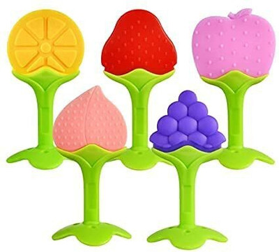 K3NTERPRISES Fruit Teether(Multicolor)