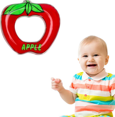 Bubblino Baby Cooling Gel Teether – Soft, Non-Toxic Water Toy for Teething Comfort Teether and Feeder(Red)
