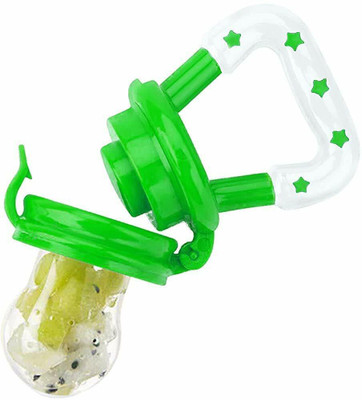K3NTERPRISES Silicone Baby fruit Feeder/BPA Free/Food Feeder/Silicone Food Nibbler/ Feeder Teether and Feeder(Multicolor)