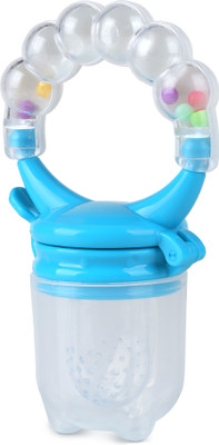 smilykid Combo of Fruit Nibbler & Soother New Baby Food Pacifier Baby Nipple Pack of 2 Teether and Feeder(Purple)
