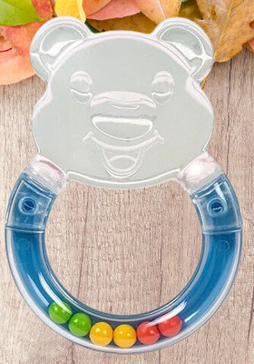 DIVAGH BEARSILLICON-THEETH-A323 Teether(Multicolor)
