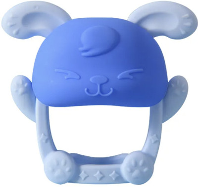 smilykid Double the protection, double the fun baby teether Teether(Blue)