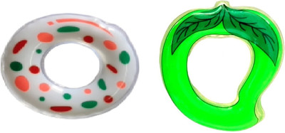 vworld Water Filled Soft BPA-Free Cooling Mango Shape Teether and candy teether Teether(Multicolor)