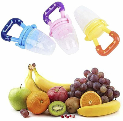smilykid New_Nibbler Soother333 Teether and Feeder(Multicolor)