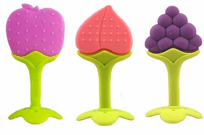 smilykid New_Nibbler Soother171 Teether and Feeder(Multicolor)