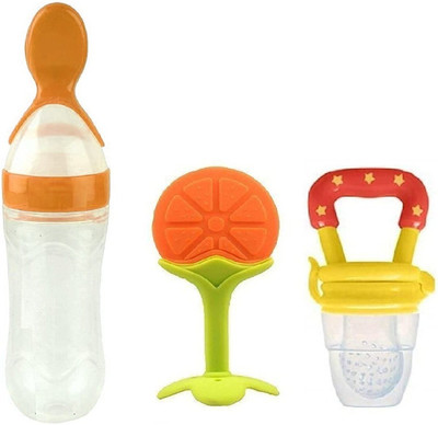smilykid New_Nibbler Soother17 Feeder(Yellow)