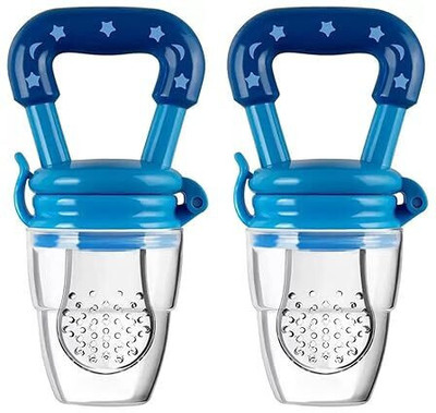 Vadhavan Pack Of 2 Pcs Silicone Baby Infant Fruit Feeder Feeder(Multicolor)