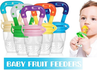 IKONEXX Baby Instant Fruits & Food Feeder Nipple Teething Teether and Feeder(Multicolor)