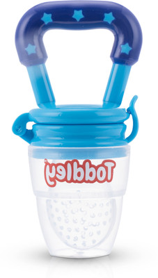 smilykid New_Nibbler Soother160 Teether and Feeder(Blue)