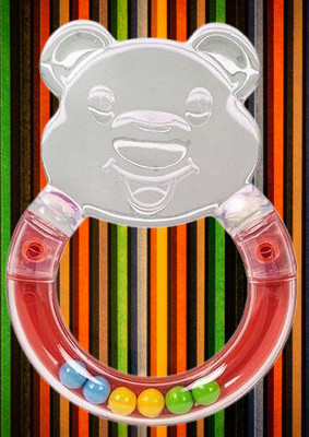 DIVAGH BEARSILLICON-THEETH-A133 Teether(Multicolor)