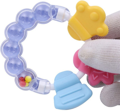 smilykid New_Nibbler Soother3 Teether(Blue)