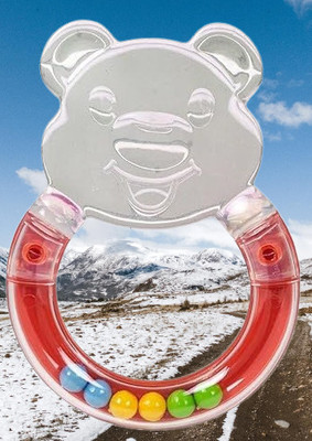 DIVAGH BEARSILLICON-THEETH-A59 Teether(Multicolor)