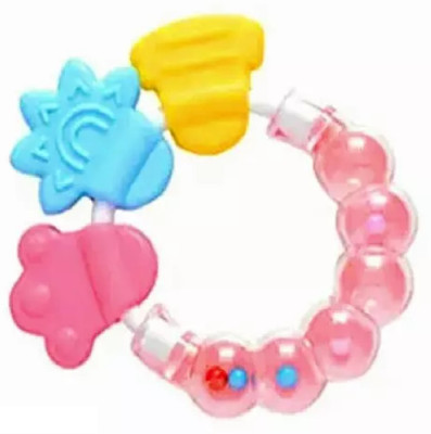 fancydressworld PinkRingTeethers Feeder(Baby Ring Teetherp)