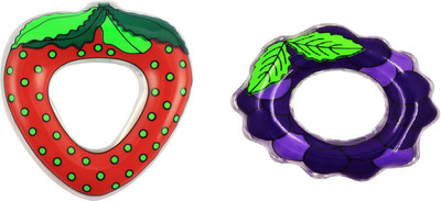 littlewish COMBO OF 2 PREMIUM WATER FILLED TOY TEETHER WITH 2 KEY TEETHER Teether Teether(Multicolor)