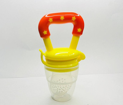 FashionPalace Silicone Food/Fruit Feeder , Soft Pacifier/Feeder for Baby Feeder (Multi colour) Teether and Feeder(Multicolor)