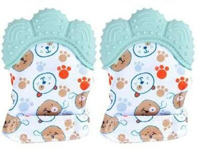 Bishakha Mittens Teether Teether(Light Green)