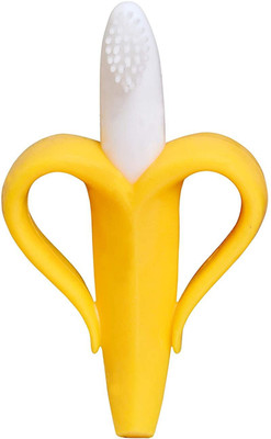 Chicbunny BANANA BRUSH Teether(Yellow)