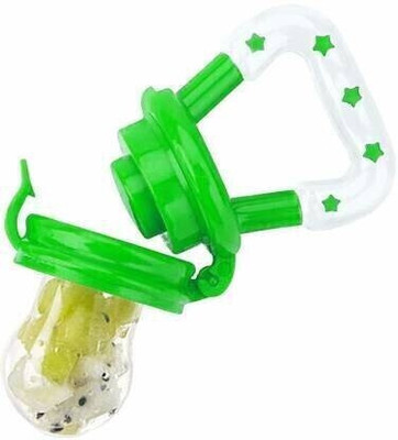 Abhavya Baby Pacifier Food Feeder Silicone Fresh Fruit Milk Nibbler Feeding Safe Kids Supplies Nipple Teat Pacifier Bottles 1 Pc Feeder Feeder (Multicolor) Feeder(Multicolor)