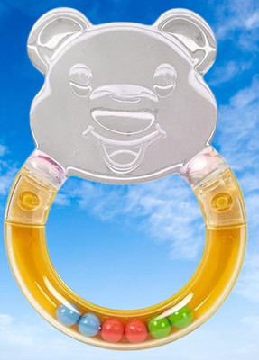 DIVAGH BEARSILLICON-THEETH-A238 Teether(Multicolor)