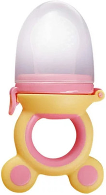 Babylib Food Grade BPA Free Silicone Food/Fruit Pacifier and Teather  - Silicon(Yelllow)