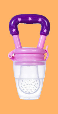 BZILO Silicone Fruit Feeder for Baby 6-12 Months/Baby Fruit Nibbler K_85 Feeder(Multicolor)
