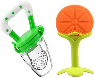 smilykid Soother_Nibbler Soother164 Teether and Feeder(Yellow)