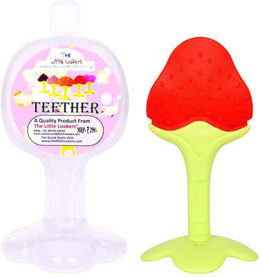 Prettify My NewBorn Baby Silicone Teether Pack Of 1 Multicolor Teether(Multicolor)