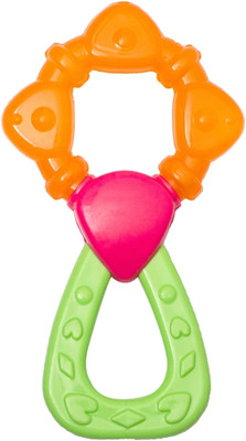 Adore Luscious 2 in 1 Water Teether- Flower Teether(Orange)