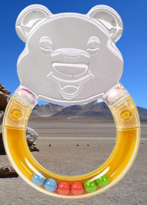 DIVAGH BEARSILLICON-THEETH-A297 Teether(Multicolor)