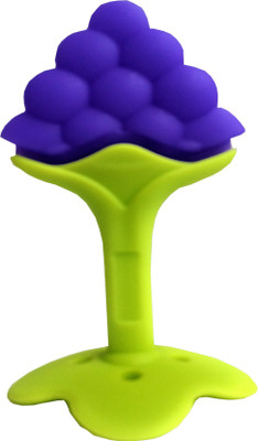 Ambiaim International Fruit Shape Silicone Teethers Soft Stick Chews Nibbler for Baby Dental Care Teether(Blue)