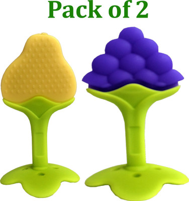 YOS TRENDZ Baby Feeding Teether and Feeder Teether 6408 Teether(Yellow Blue)