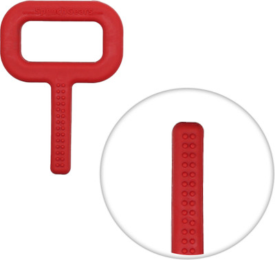 SpeechGears babies, toddlers and child For reducing irritations due to budding teeth Teether(Red and Yellow)