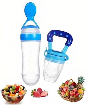 YOS TRENDZ Baby Feeding Teether and Feeder Teether 6384 Feeder(Blue)