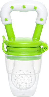 GHLARJAISA Silicone Food/Pacifier/Feeder for Babies, Fruit Nibbler Teether and Feeder(Green)