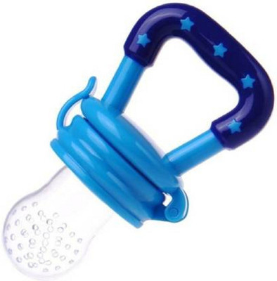smilykid New_Nibbler Soother110 Teether and Feeder(Blue)
