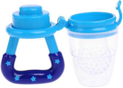 MSQ NIPPLE1PC Teether and Feeder(White, Blue)