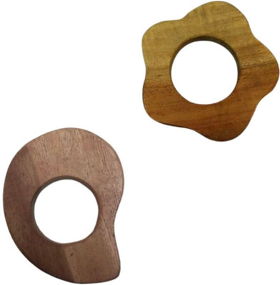 Naari Mart Neem Wooden Teether Combo For Kids First Toy Teether(Brown)