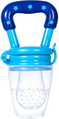 Radiotec Soft Silicone Fruit and Food Nibbler with Extra Mesh (Blue) Soft Pacifier/Feeder Feeder(Blue)
