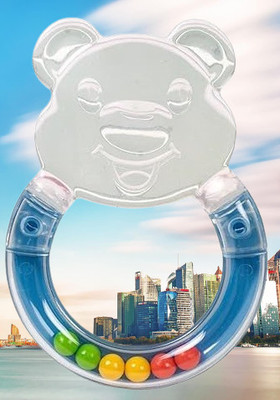 DIVAGH BEARSILLICON-THEETH-A732 Teether(Multicolor)