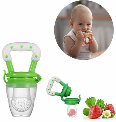 Enjoy Life Baby Fruit Nibbler Teether - Multicolor- NMB-03 Teether and Feeder(Green)