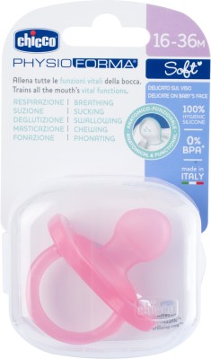 Chicco Baby PhysioForma (16-36 Months) Soother(Soft Pink)