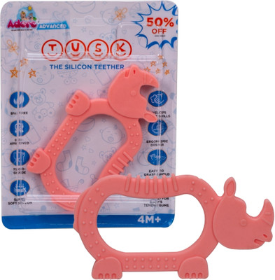 Adore Tusk! The Silicon Teethers Teether(Rhino)