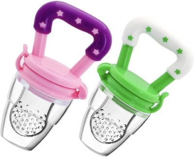 CROSAL Sthr(Bl+Green)2Pcs Soother(Pink, Green)